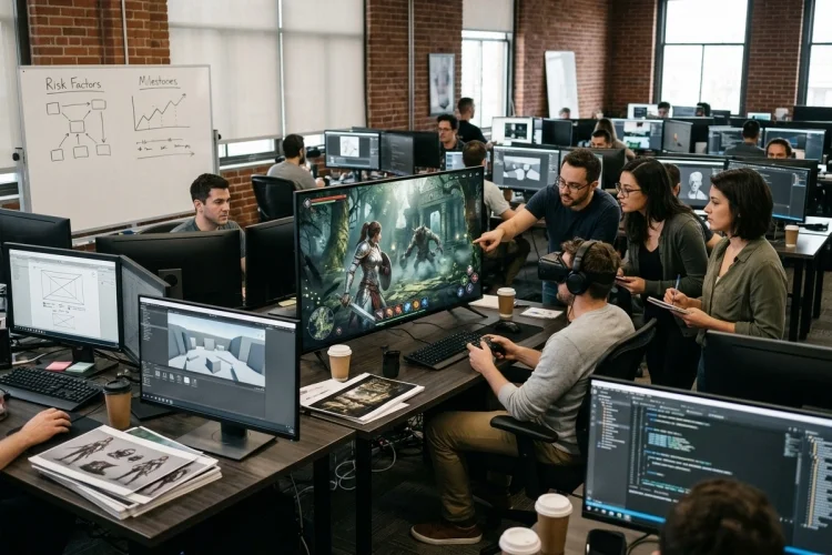Menggunakan Vertical Slice sebelum Game Masuk Full Production